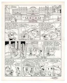 Albert Uderzo - ASTÉRIX, LES LAURIERS DE CÉSAR, DARGAUD 1972
