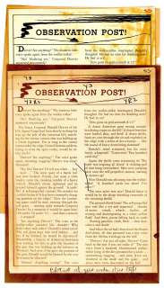 OBSERVATION POST, TWO-FISTED TALES #20, Text Stor, SP & Proof (1951) | Russ Cochran