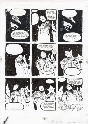 Dave McKean | Cages # 7 – planche 43 | Galerie Barbier