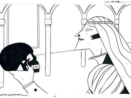 Carla Berrocal | Ilustración Hamlet | The Comic Art Agency
