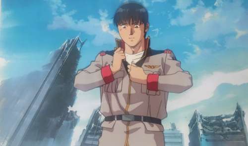 Yoshiyuki Tomino, Hajime Yatate | GUNDAM 0083 - ORIGINAL CEL OF KOU URAKI FROM OAV "MOBILE SUIT GUNDAM 0083: STARDUST MEMORY" - (1991) | Catawiki