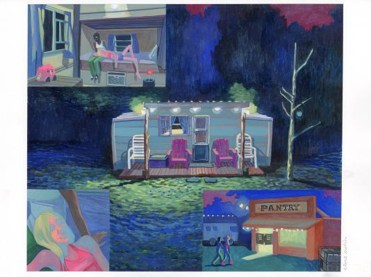 Elene Usdin | Detroit Roma – Planche originale 220 | Galerie Barbier