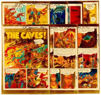 Severin - THE CAVES!, FRONTLINE COMBAT #7, SP, 7 Pg Story (1952) | Russ Cochran