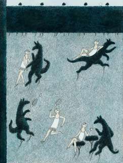 EDWARD GOREY. (THE NEW YORKER / COVER) Flappers and Topiary. | Swann Galleries