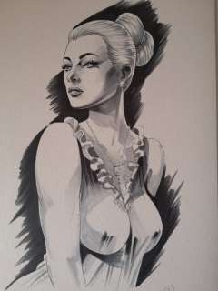 Giuseppe Candita | Diabolik - G. Candita - original artwork "Eva" - Page volante - Exemplaire unique (2022) | Catawiki