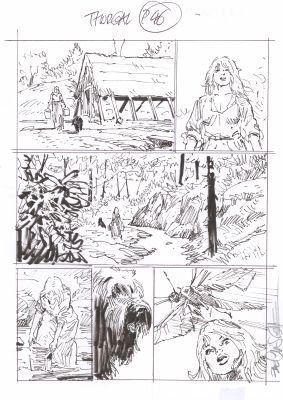 Christophe Bec | Thorgal, 2025 - La déesse d’ambre | Huberty Breyne Gallery