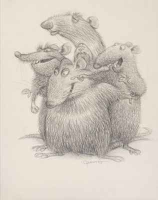 Carter Goodrich | The Fellas, 2025 | Philippe Labaune Gallery