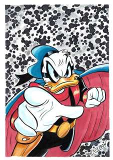 Esteban | Duck Avenger - Signed Original Drawing by Esteban | Catawiki