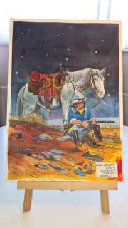 Jacot, Christian | Jacot, Christian - Dessin original couleur - Hommage Ã  Giraud - (2021) | Catawiki