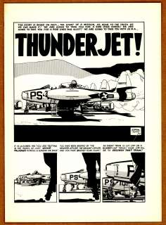 THUNDER JET!, PORTFOLIO 2, Story Signature | Russ Cochran