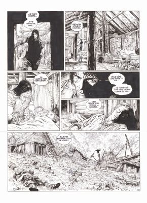 Christophe Bec | Thorgal, 2025 - La déesse d’ambre | Huberty Breyne Gallery