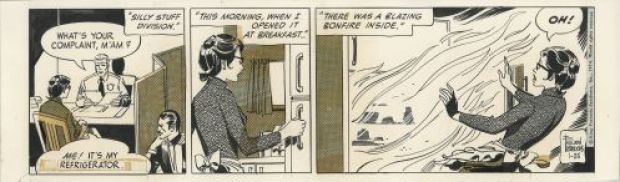Fred Fredericks | Mandrake The Magician Strip du 25 JAN 1974 | Galerie 9ème Art