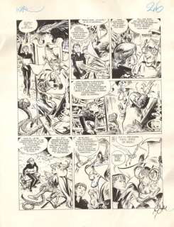 Follet, René | Follet, René - Planche originale (p.26) Ikar T1 - Le petit prince barbare - (1995) | Catawiki