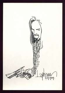 David Lapham - Spanish Scott (Stray Bullets) Sketch by David Lapham