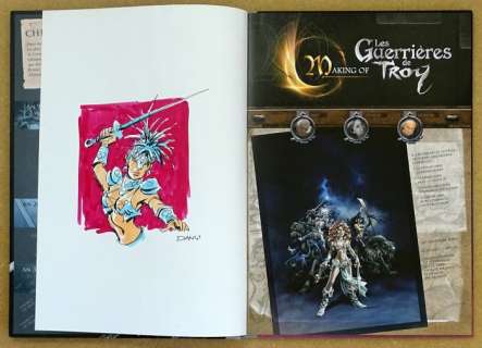 Dany | Les Guerrières de Troy T1 - Yquem le Généreux + 4x ex-libris signé + dédicace - C - TL - Signé/EA - (2010) | Catawiki