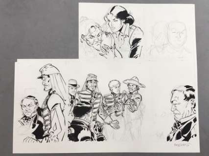 Meynet, Félix | Meynet, Félix - Crayonné original - Sauvage | Catawiki