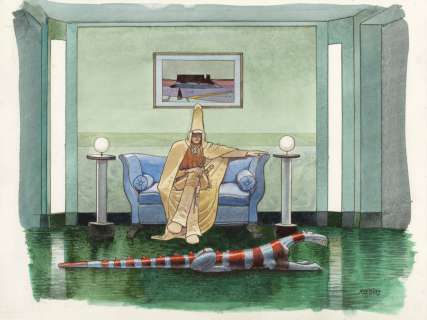 Moebius (1938-2012) | Arzak et le dragon | Christie’s