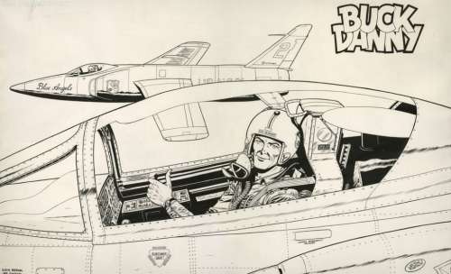 Victor Hubinon (1924-1979) - Buck Danny - Les anges bleus