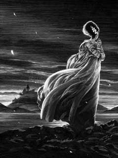 Nicolas Delort - Illustration intitulée La Fiancée de Frankenstein