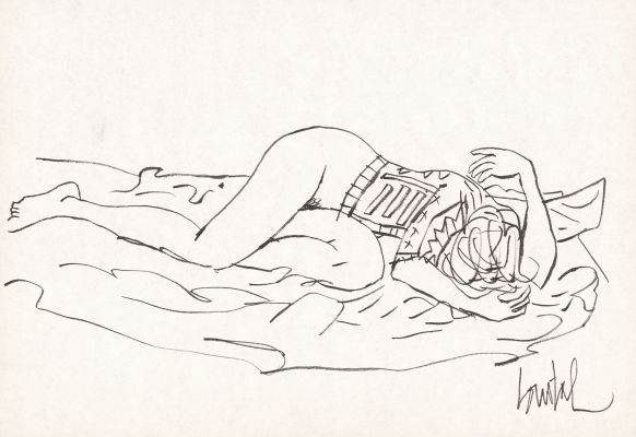 Loustal | 2026 - Modèle vivant, 9 | Huberty Breyne Gallery
