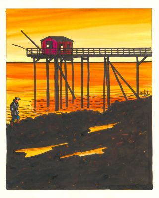 Loustal | Simenon, 2026 - Le riche homme | Huberty Breyne Gallery