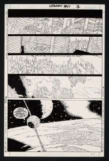 Original Art from Legion #11 (2002) Page 7 Pencils by Oliver Coipel, inks by Andy Lanning | mycomicshop.com