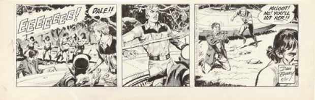 Dan Barry | Flash Gordon, Flash et Dale, Strip du 15 août 1963 | Galerie 9ème Art