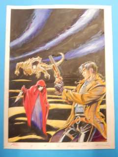 Massimo Rotundo - Brendon n. 86 - M. Rotundo - Cover Originale "La strega d‘Inverno" - Page volante - Exemplaire unique - (2012)