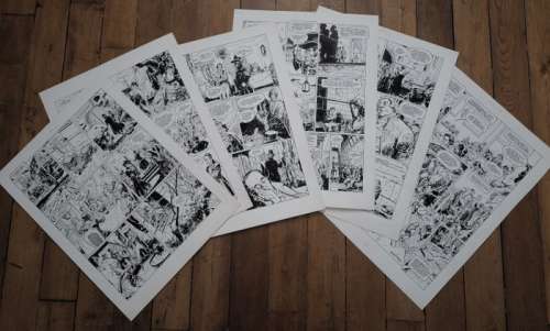 Parras, Antonio | Parras, Antonio - 6x Planche originale - André Chénier, poète jusqu’à la mort - (1992) | Catawiki