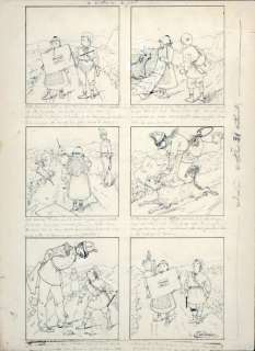 Christophe (Georges Colomb, Dit) | CHRISTOPHE LA VICTOIRE DE PETIT PIERRE, encre de Chine sur… | Coutau Bégarie