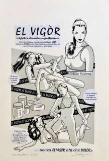 Roberto Baldazzini | Roberto Baldazzini - Illustrazione a inchiostro pubblicata su “Casa HowHard n. 1” - Page volante - Exemplaire unique | Catawiki