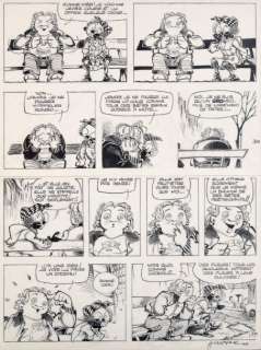 Hislaire | Bidouille & Violette Planche originale n° 3 issue du tome 1 de | Cornette de St Cyr