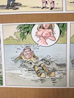 Gürsel, Gurcan | Gürsel, Gurcan - 4x originele erotische stroken in kleur | Catawiki