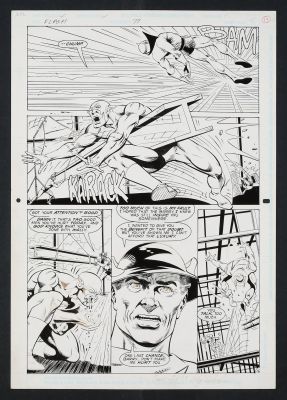 Roy Richardson, Greg Larocque | Original Art from Flash #77 (1993) Page 15 Pencils by Greg LaRocque, Inks by Roy Richardson | mycomicshop.com