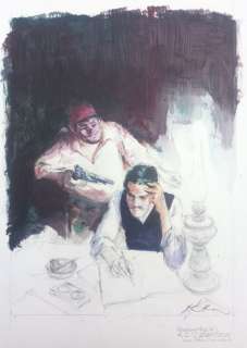 Follet, René | Large original drawing  - Unused cover design for â€œStevenson, le pirate intérieurâ€ | Catawiki