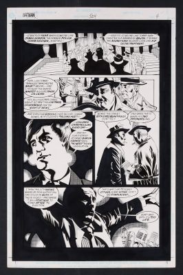John Beatty, Kelley Jones | Original Art from Batman #524 (1995) Page 4 Pencils by Kelley Jones, Inks by John Beatty | mycomicshop.com