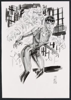 Dean Kotz | Vixen Sketch | mycomicshop.com