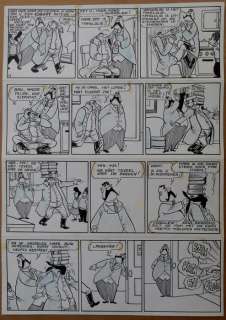 Sleen, Marc | Original page (strips 17 to 20) + Nero  - De draak van Halfzeven  - (1959) | Catawiki