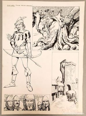 ELIAS URBEZ - PÁGIAN ORIGINAL - ROBIN DE LOS BOSQUES | todocoleccion (Buy It Now)