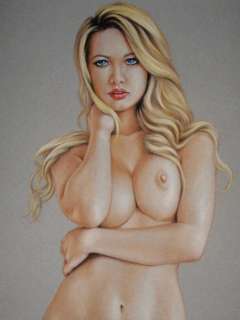 Sly | Sly - Original drawing in colour - Nude women - Size: 31 x 42 cm. - (2023) | Catawiki