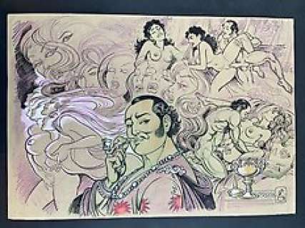 Magnus (Roberto Raviola) | Magnus (Roberto Raviola) - Le 110 pillole: che sogno! - Page volante - Exemplaire unique | Catawiki