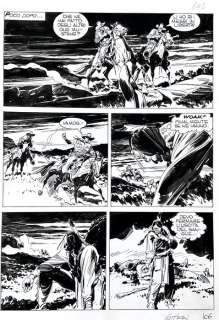 Giovanni Ticci | Giovanni Ticci - tavola originale Tex n. 521 | Catawiki