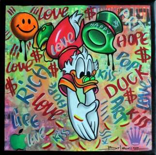 Gabriel Brisan | Happy or Rich? - Signed Original Artwork by Gabriel Brisan (2023) | Catawiki