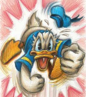 Joan Vizcarra | Donald Duck - Original Drawing - Joan Vizcarra - Pencil Art - Original Artwork | Catawiki