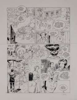 Olivier Taduc | TaDuc, Olivier - Planche originale (p.7) Chinaman T7 - Affrontements à Blue Hill - (2002) | Catawiki