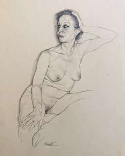 Riccardo Mannelli | Riccardo Mannelli - Ritratto dal vero “Mariangela” - Page volante - Exemplaire unique - (2022) | Catawiki