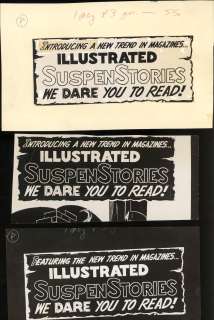 Original EC Production Cover Tag-(3pcs) | Russ Cochran