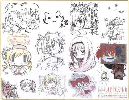 Reproduction Shikishi (Large size) " Puella Magi Madoka Magica - The Movie [New] Rebellion Story" | Mandarake (Big Web)