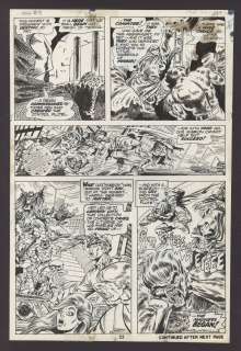 WEREWOLF BY NIGHT Issue #9 Interior Page | ComicConnect