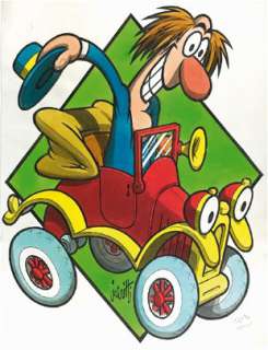 BENITO JACOVITTI  -  L’Automobilista Burlone | Little Nemo